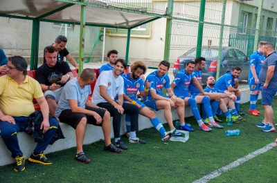 Naționala Artiștilor Fotbaliști, umilită în ultimul meci amical înainte de plecarea la Moscova