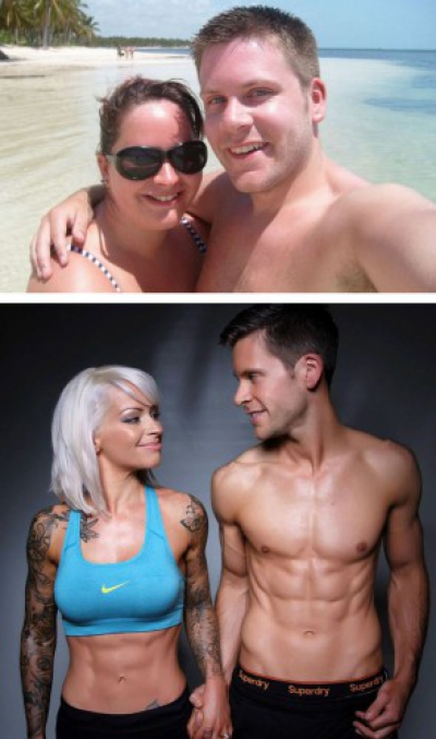 Înainte și după! Fotografii motivaționale cu persoane care au slăbit fenomenal