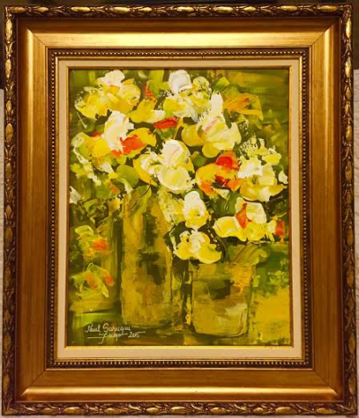 Fuego s-a reprofilat. A organizat deja prima sa expoziție de pictură!