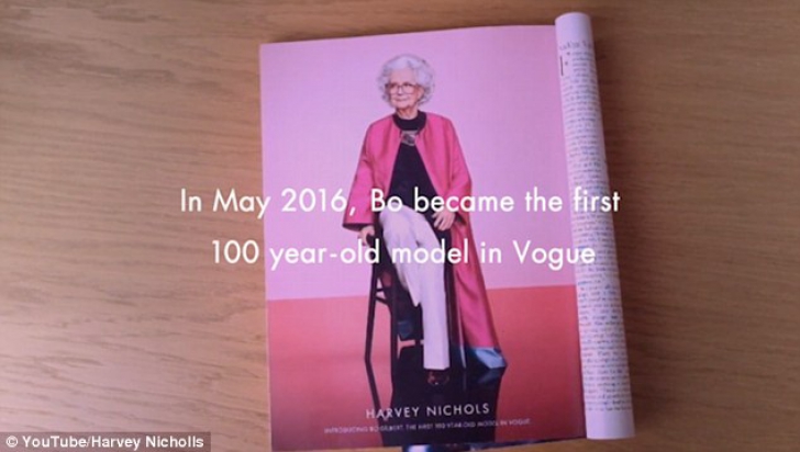 Cum arată femeia care a pozat pentru o revistă de prestigiu la 100 de ani