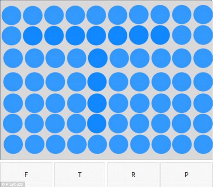 Testul punctelor a viralizat Internetul. Reușești să găsești toate literele ascunse?