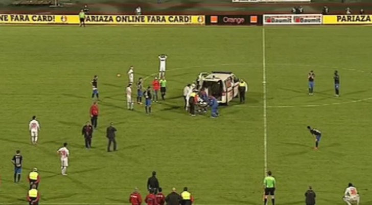 TRAGEDIE în Ştefan cel Mare: a murit fotbalistul Patrick Ekeng, după ce s-a prăbuşit pe teren 