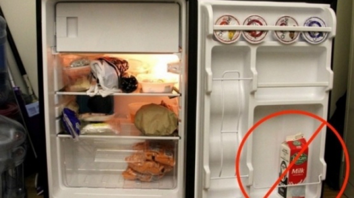 Ce se întâmplă cu LAPTELE dacă este depozitat pe uşa frigiderului