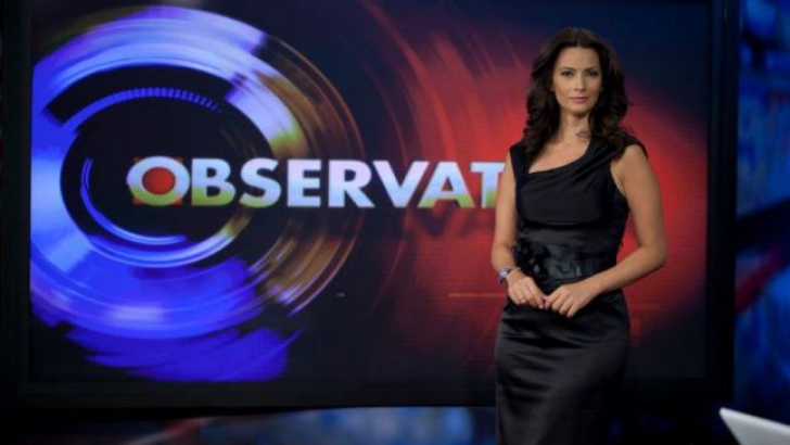 ULUITOR ce a apărut pe ecrane când Andreea Berecleanu prezenta Observatorul la Antena 1