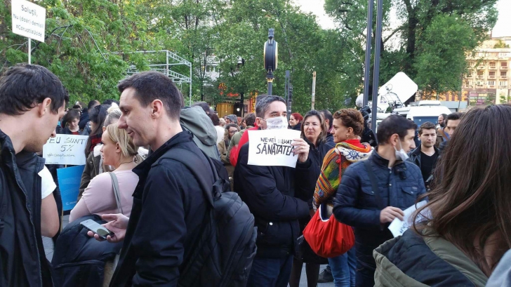 Protest de stradă, la această oră, în scandalul din Sănătate: "Haideți să facem ceva!" - Foto: REALITATEA.NET