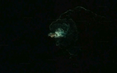Monstrul marin pe Google Earth