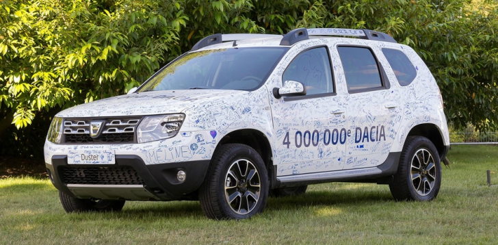 Performanţă pentru Dacia! Cum arată modelul cu numărul 4 milioane pe care tocmai l-a vândut