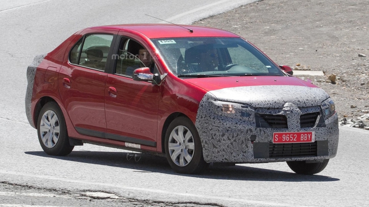 SURPRIZĂ: Cum arată noua Dacia Logan sedan.Au scos-o la teste pe străzi, au ascuns-o, iată imaginile