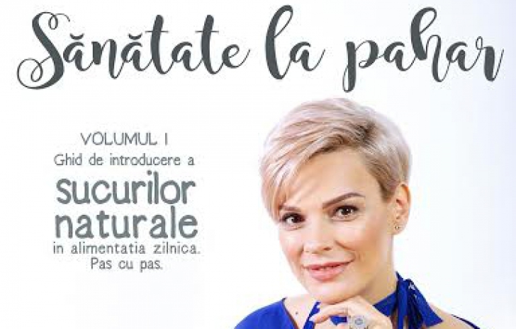  “Sănătate la pahar”. A fost lansată prima carte despre sucuri naturale din Romania