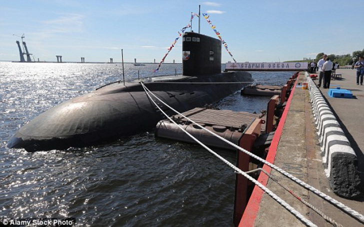Vladimir Putin și-a trimis un submarin de atac în Canalul Mânecii. Cum arată ”monstrul marin”