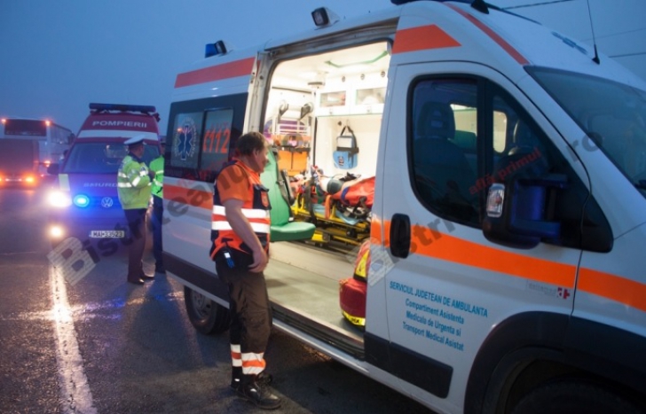 Accident grav cu 10 victime în Bistrița. S-a activat planul roșu de intervenție - Foto: bistriteanul.ro