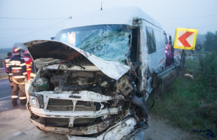 Accident grav cu 10 victime în Bistrița. S-a activat planul roșu de intervenție - Foto: bistriteanul.ro