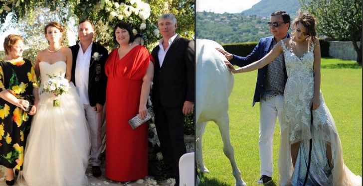 Imagini fabuloase de la nunta unui milionar rus cu o tânără de 18 ani