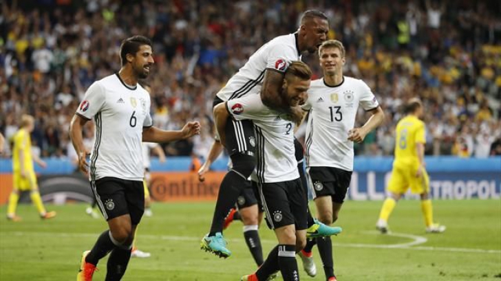 GERMANIA-UCRAINA. EURO 2016. Campioana mondială en-titre a învins Ucraina