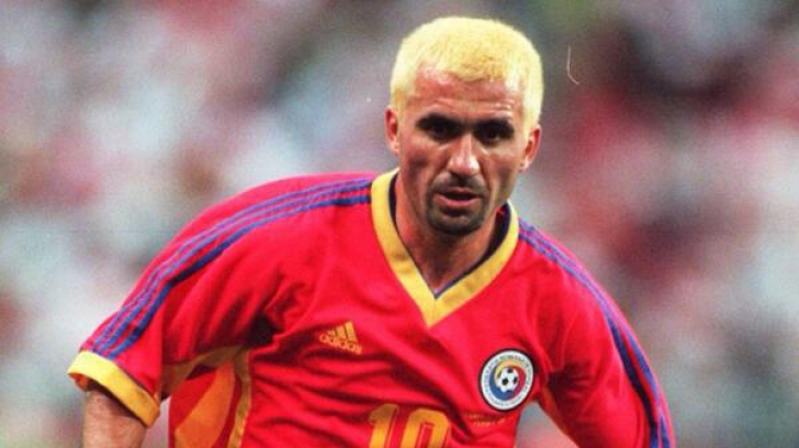 Euro 2016 România - Franţa. Gică Hagi s-a vopsit din nou blond ca la Mondialul din 1998