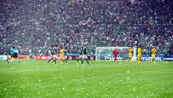 EURO 2016. Meci întrerupt la turneul final. Ce s-a întâmplat