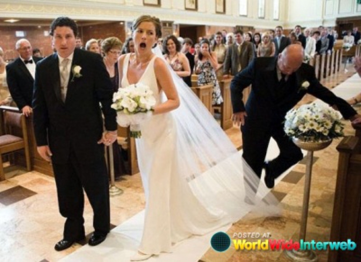 Cele Mai Amuzante Fotografii De Nuntă Din Toate Timpurile O Să