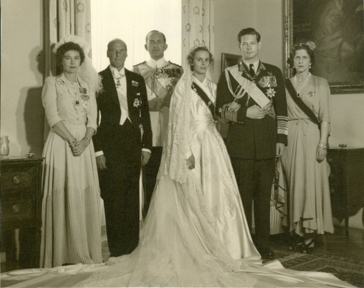 Regele Mihai şi Regina Ana împlinesc 68 de ani de căsătorie. FOTOGRAFII de colecţie