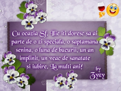 Felicitari online de Sf&acirc;ntul Ilie. Cele mai frumoase felicitări pe care să le trimiţi celor dragi