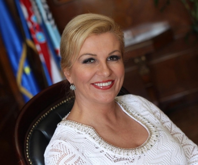 Preşedinta Croaţiei, confundată cu o actriță XXX. Cum arată liderul de la Zagreb în costum de baie