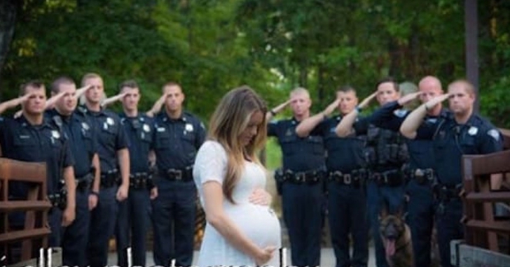 Secretul trist al femeii care și-a facut poze pentru albumul de gravidă.A aliniat polițiștii, apoi..