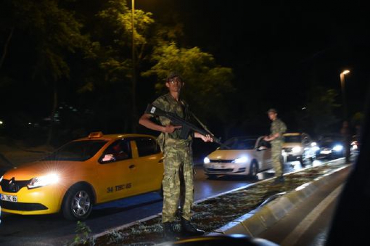 Stare de asediu în Ankara, Turcia