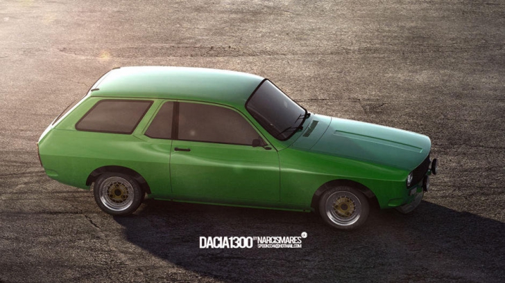 Dacia break 1300 revine. Cum arată modelul Coupe al brandului românesc. Design futurist