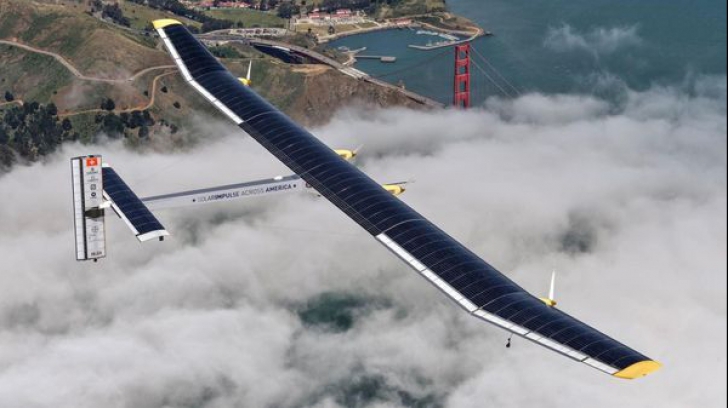 Ultima călătorie pentru Solar Impulse 2, avionul alimentat exclusiv cu energie solară