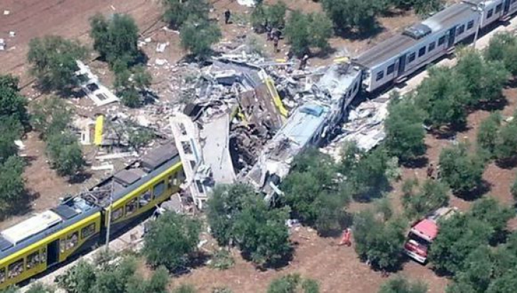 Accidentul feroviar din Italia. Şeful uneia dintre gări şi-a recunoscut eroarea. Ce a făcut 