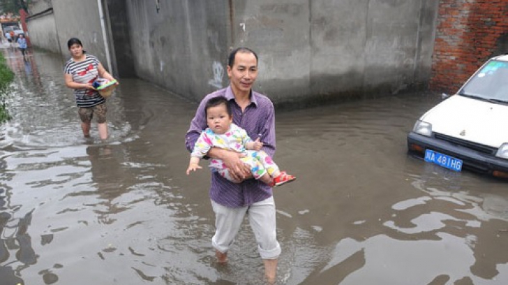 14 morți și 72 de dispăruți, în urma ploilor torențiale din China / Foto: china.org.cn