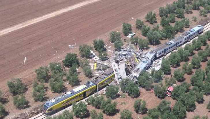 Bilanţul tragediei feroviare din Italia, revizuit: 23 de morţi şi peste 50 de răniţi