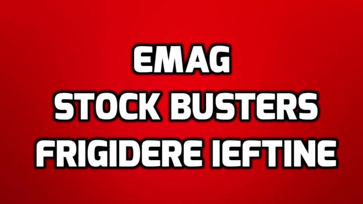 eMAG Stock Busters – Reduceri pana la 75% - Care sunt cele mai avantajoase frigidere la oferta