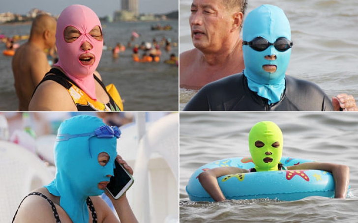 O nouă modă bizară a devenit populară pe plajele din China