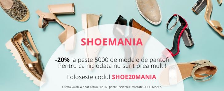Fashion Days – Shoemania – Campanie masiva de reduceri la pantofi
