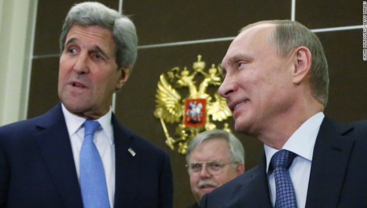 Kerry şi Putin