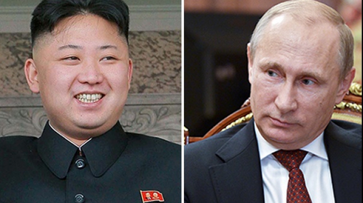 Putin și Kim Jung Il