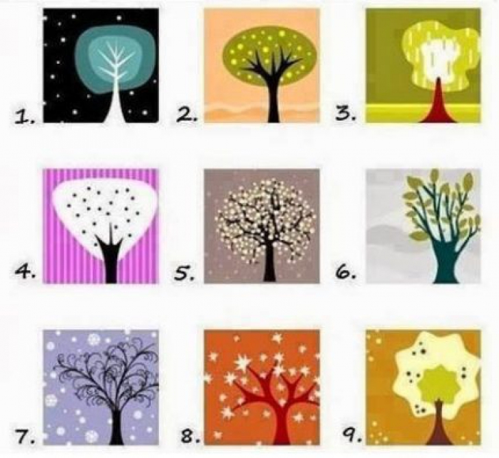 Test de personalitate: Alege un copac din imagine şi află ce spune asta despre tine