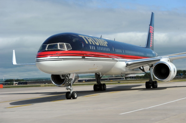 Cum arată avionul lui Donald Trump, de 100 milioane de dolari