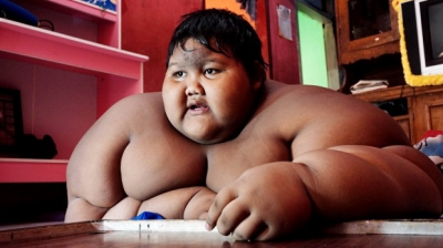 Cel mai gras copil din lume a slăbit. Câte kilograme are acum băiatul de 10 ani