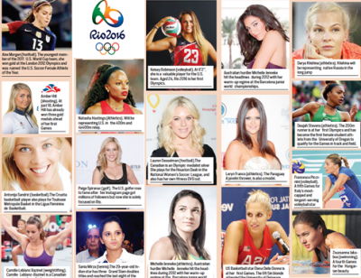 OLIMPIADĂ! Două românce sunt printre cele mai frumoase sportive de la Rio 