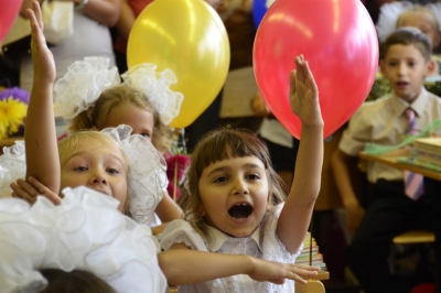 Cum arată prima zi de școală în RUSIA