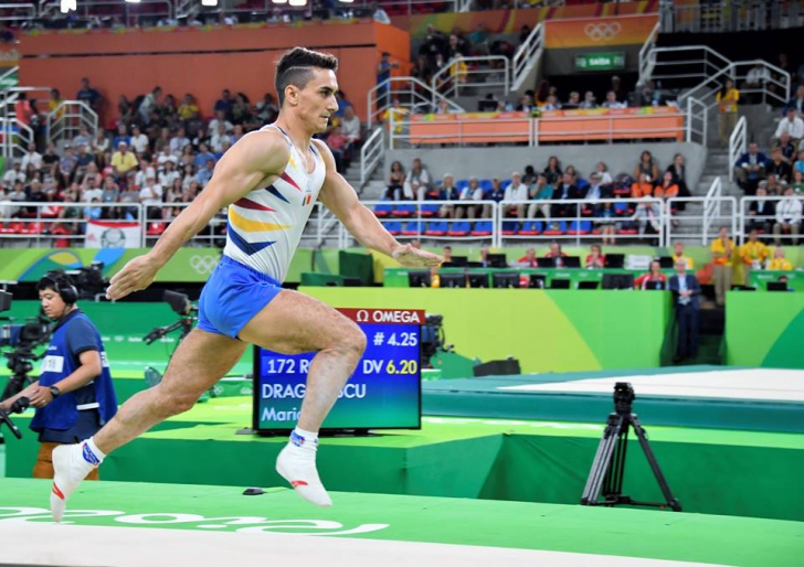 JO 2016: Gimnastică. Drăgulescu, la un pas de medalie! Românul a terminat pe 4 finala de la sărituri