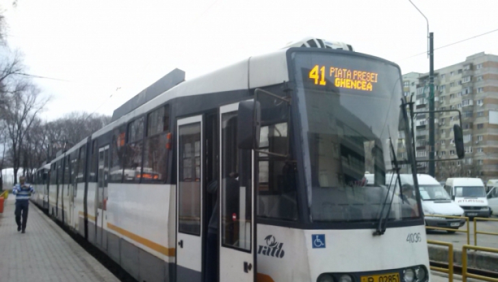 Se suspendă linia de tramvai 41, în Bucureşti. Iată pe ce perioadă!
