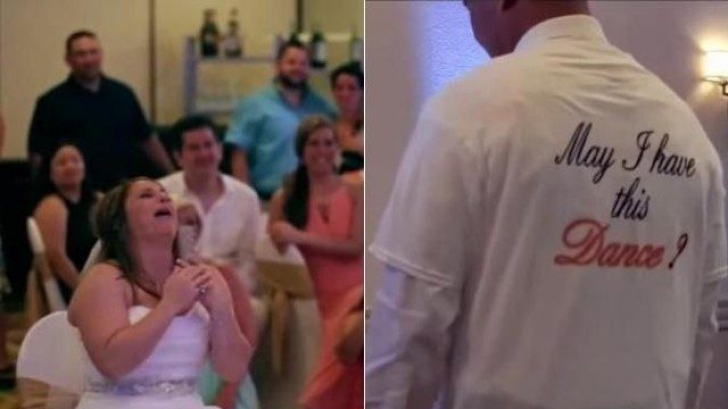 Tatăl ei a murit chiar înainte să se mărite. La nunta a avut parte de o surpriză de proporţii!