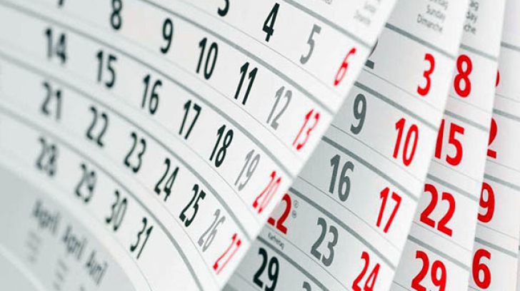 Câte zile libere de la stat mai avem în 2016? Calendar sărbători legale 2017