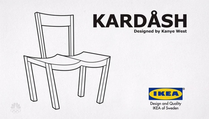 Cea mai tare glumă. Ikea a creat un scaun special pentru Kim Kardashian. Imaginea e demenţială! 