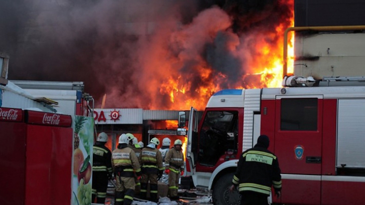 ALERTĂ. Incendiu puternic în Cluj-Napoca