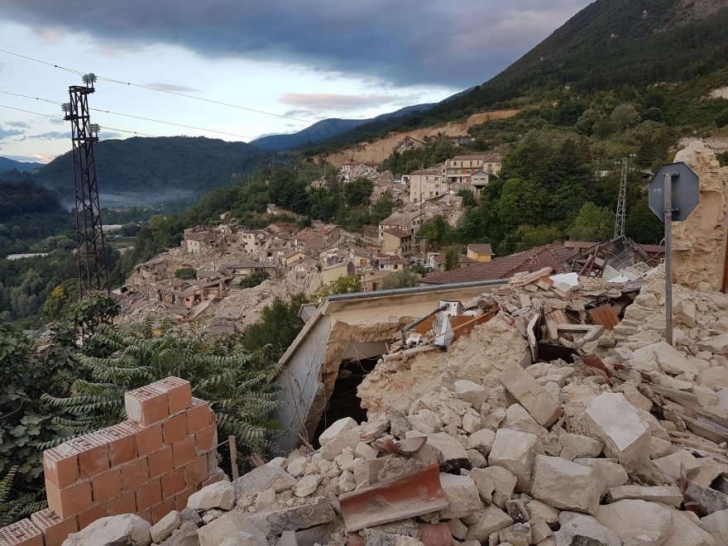 CUTREMUR ITALIA. Noi imagini după cutremur. Totul s-a distrus în mai puţin de 30 de secunde