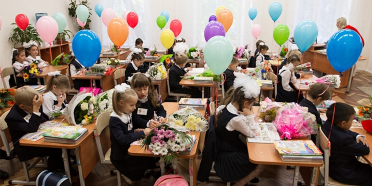 Cum arată prima zi de școală în RUSIA