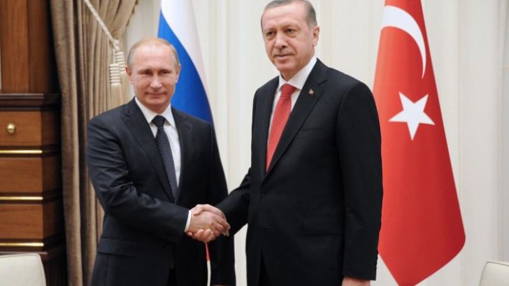 Erdogan şi Putin s-au întâlnit la St. Petersburg. Prima reacție a liderului de la Kremlin